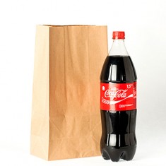 Kraft Paper Bag for Astonishing Bottle by Joao Miranda